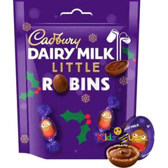 Cadbury Dairy Milk Little Robins Chocolate Bag 77G X 3