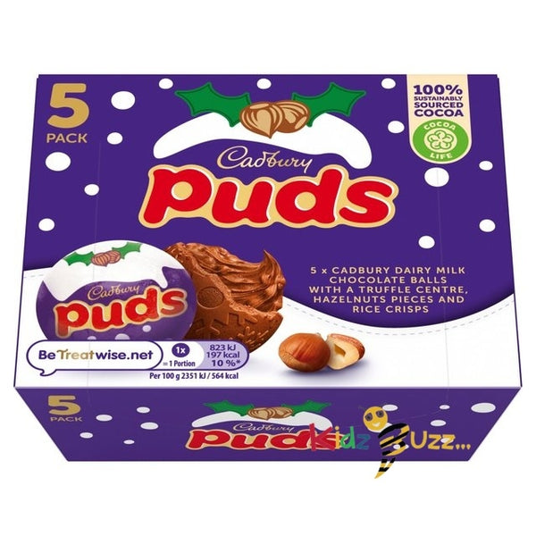 Cadbury Puddings 5 Pack 175G Pack OF 2