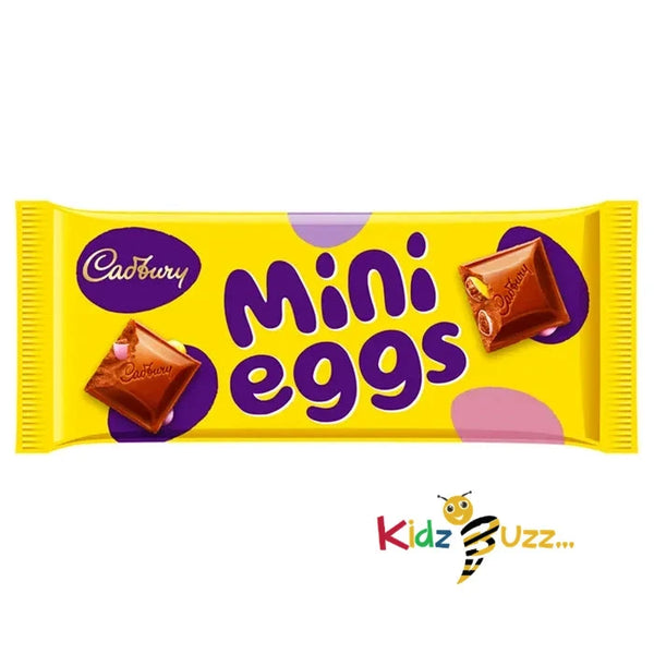 Cadbury Mini Eggs Chocolate Bar, 110g Pack Of 6