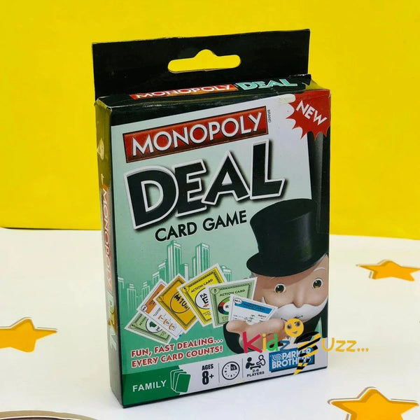 Uno Green Monopoly Deal Card Game