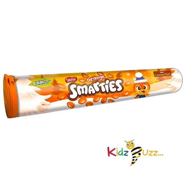 Smarties Orange Milk Chocolate Giant Tube 120g Pack of 15