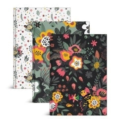 Floral A4 Hardback Notebook .