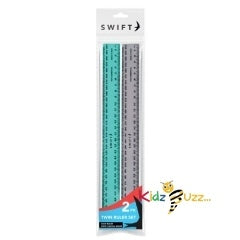 Ruler 30cm 2pk