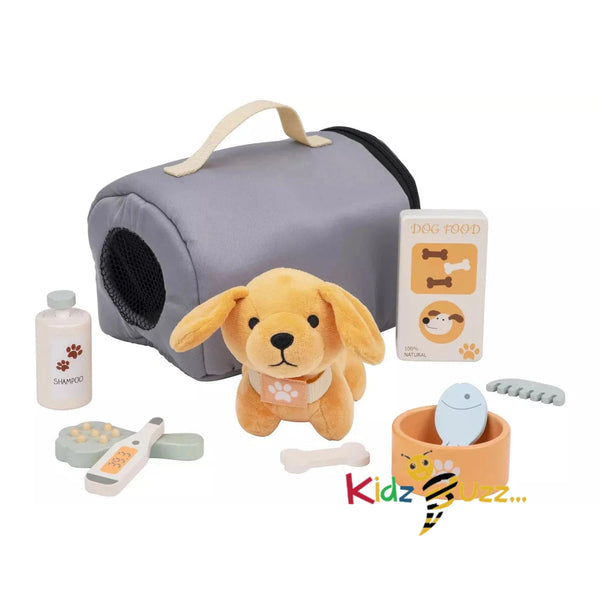 Chad Valley Wooden Pet Care Set