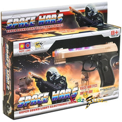 Space War Gun For Kids - Light & Sound Gun