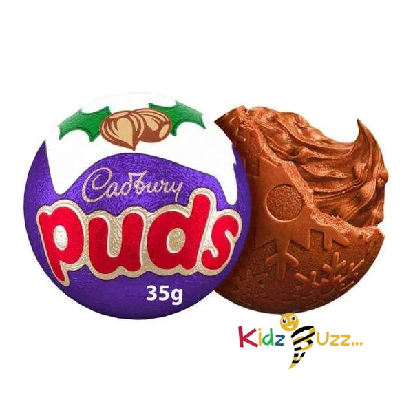 Cadbury Milk Chocolate Christmas Puds 35G X 48g Full Box