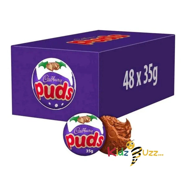 Cadbury Milk Chocolate Christmas Puds 35G X 48g Full Box