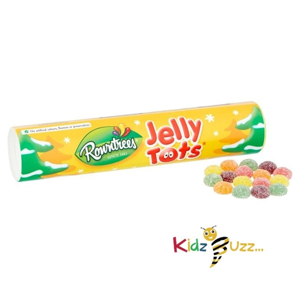 Rowntree's Jelly Tots Tube 115G Pack Of 10