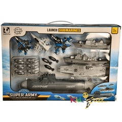 Naval Fleet Play Set I Military Super Army Play Set For Kids