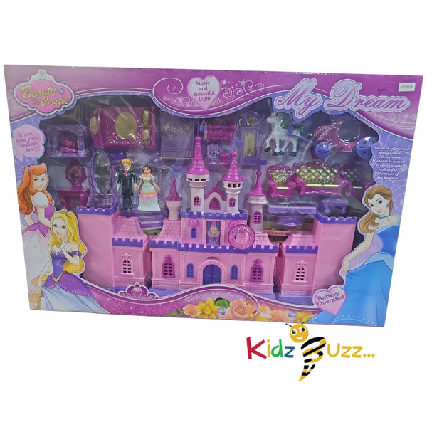 Funny Dream Castle House -Castle Role-3 Character -Best Gift For Girls 3+ages