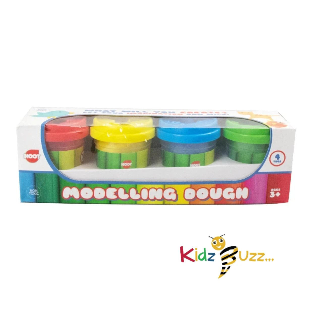 Modelling Dough 4 Pack Set (Pack Of 2)