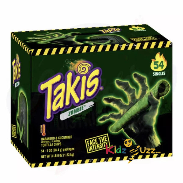 NEW LIMITED BARCEL TAKIS ZOMBIE HABANERO & CUCUMBER TORTILLA