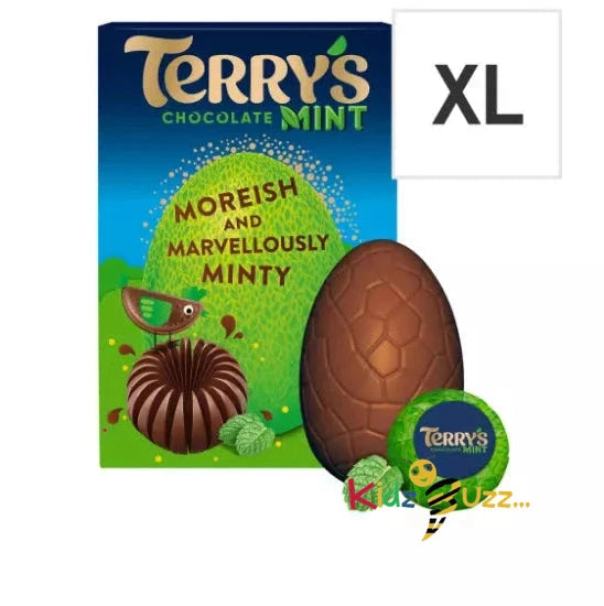 Terry's Chocolate Mint Easter Egg & Mint Ball 295g(Pack Of 2) Perfect Easter Gift 2025