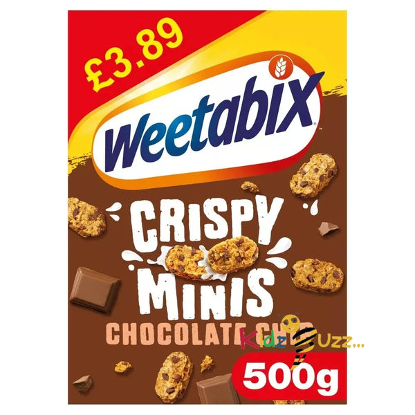 Weetabix Crispy Minis Chocolate Chip 2 x 500g PMP £3.89