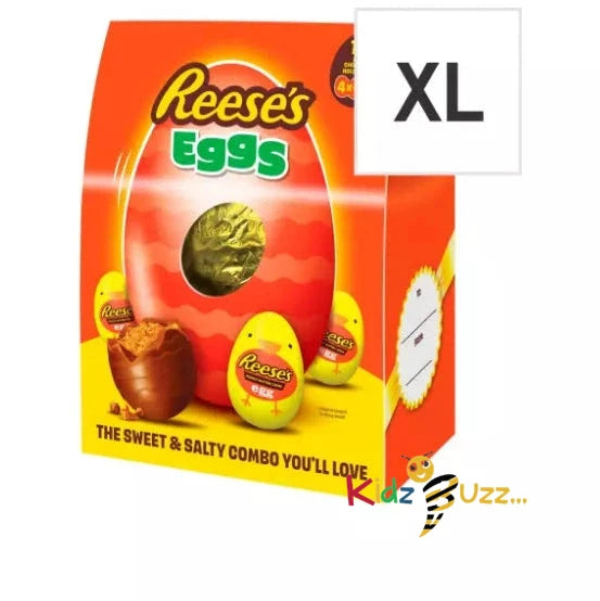 2 x Reese's Milk Chocolate and Peanut Butter Creme Eggs 236g Perfect Gift For Easter