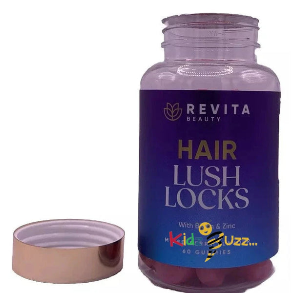 Revita Hair Lush Locks with Biotin and Zinc- 60 Gummies