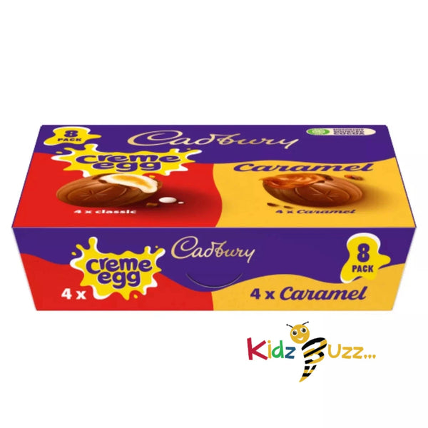 2 X Cadbury Creme Egg and Caramel Mixed Multipack 8pack 320g | Stock for Easter