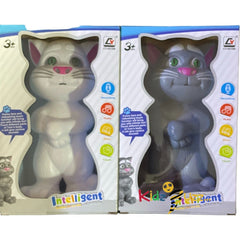 Mr.Tom Talking Cat Talk back Sounds Plastic Fun Interactive Toy For Kids