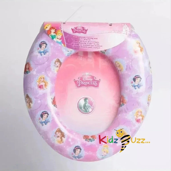 Disney Princess Potty Training Toilet Seat Padded Pink To All Kinds Of Toilets