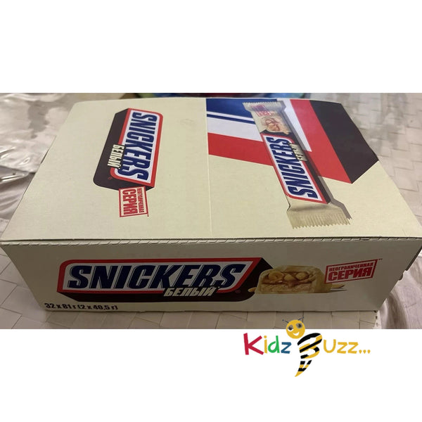 New Snickers White Duo Limited Edition 32 x 81g