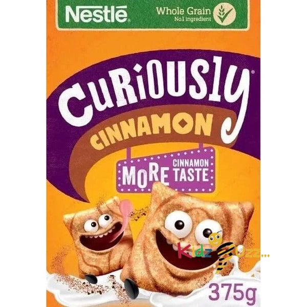 Nestle Curiously Cinnamon Cereal 375g - Pack of 6 PMP3.25£