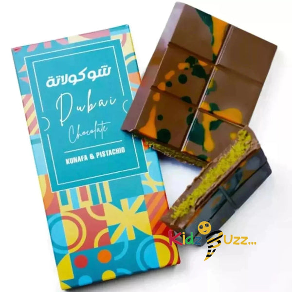 Dubai Chocolate Pistachio Kunafa Bar Viral 200g Each Pack Of 2