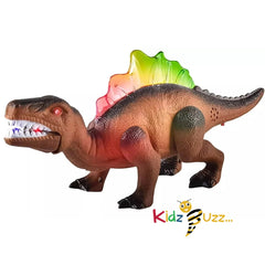 LED Light Up Dinosaur Toys, Realistic T-Rex Dinosaur Toy with Sound Kids Gift