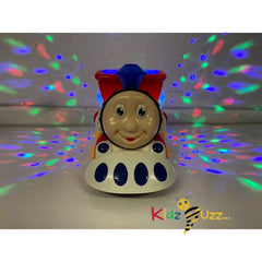 BUMP & GO TRAIN FLASHING DISCO LIGHTS MUSIC SOUND TODDLER TOYS GIFT FOR KIDS