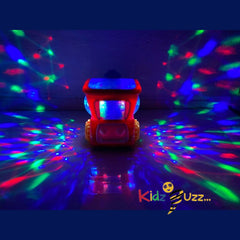 BUMP & GO TRAIN FLASHING DISCO LIGHTS MUSIC SOUND TODDLER TOYS GIFT FOR KIDS