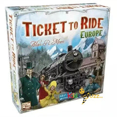 Days of Wonder | Ticket to Ride Europe Board Game | Ages 8+ | For 2 to 5 players