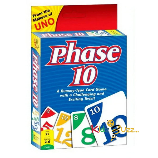 Mattel Phase 10 Card Game, for 7 years +