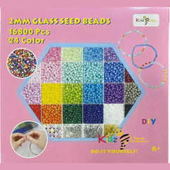 Glass Beads Bracelet Making Kit Beads Jewellery Making Kit 16800PCS