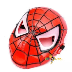 Spiderman Mask With Light & Music Boys Kids Adults Fancy Dress Superhero Cosplay Accessory