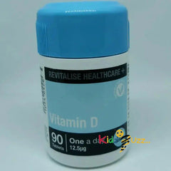 Vitamin D 90 Tablets Revitalise Healthcare+