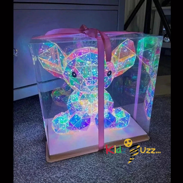 30cm 7d Stitch Lamp Usb Powered Night Light Up Diamond Kids