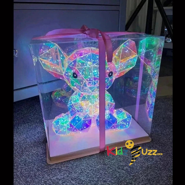 Stitch Lamp Usb Night Light Up Diamond Kids Shelf Ornament 5d 3d 30cm