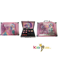 Mermaid Pretend Makeup Set Fashion Girl Make Up Kit Children Toy Kit Gift