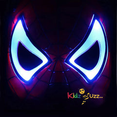 Spiderman Mask With Light & Music Boys Kids Adults Fancy Dress Superhero Cosplay Accessory