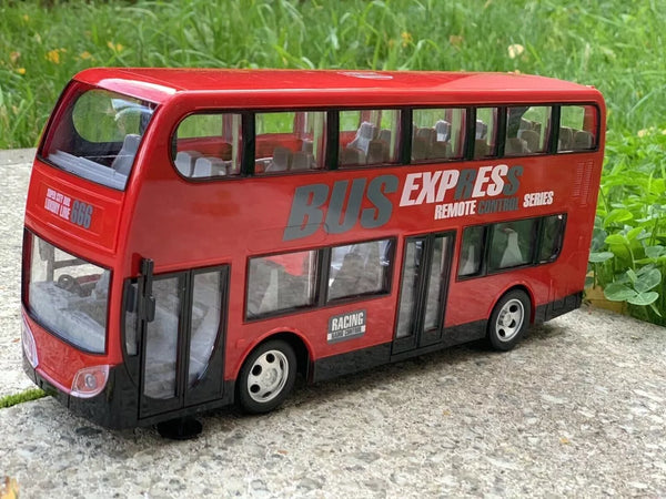 Remote control London Double Decker Bus RC W/Music & Lights