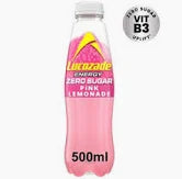 Luccozade Energy Drink (Zero Sugar Pink Lemonade 500ml (12 Bottles))