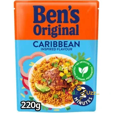 Ben's Original Caribbean Microwave Rice 6 x220G