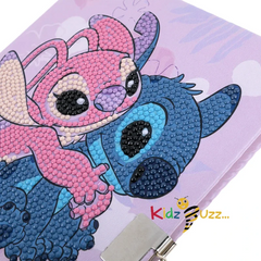 Stitch & Angel Disney Crystal Art Secret Diary