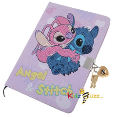 Stitch & Angel Disney Crystal Art Secret Diary