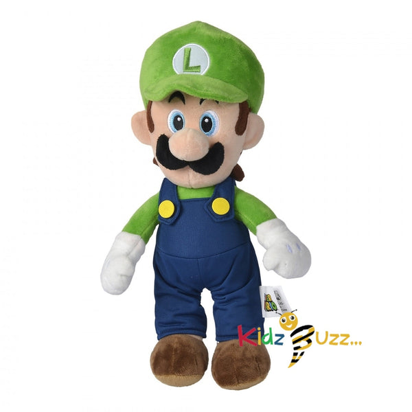 30cm Super Mario, Luigi Plush - Soft Collectible Cuddly Plush Toy