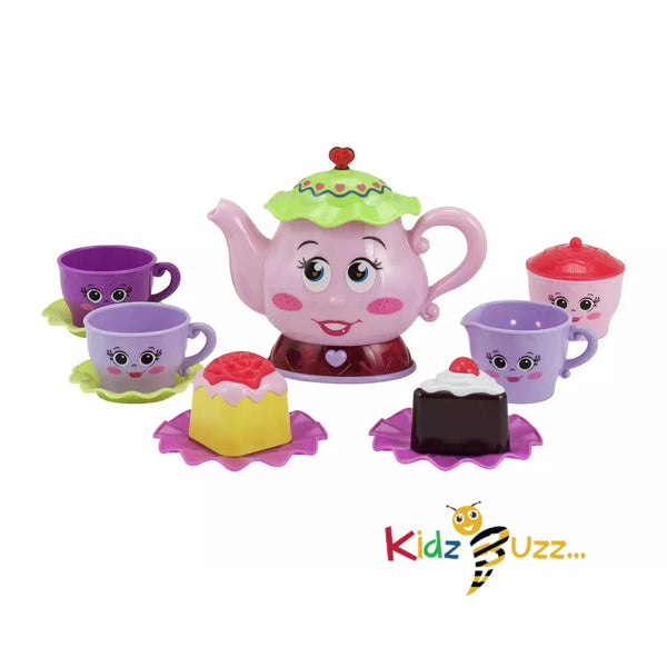 Chad Valley Pink Tea Party Set For Kids