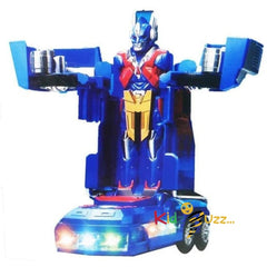 Tranformer Robot Super Change 2 in 1 Truck With Light and Music Toy