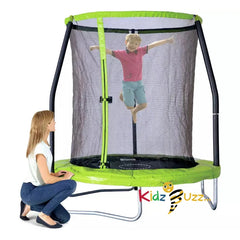 Chad Valley 6ft Outdoor Kids Trampoline with Enclosure