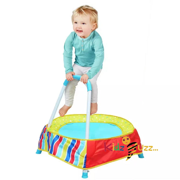 Chad Valley Toddler 2 Ft. Trampoline - Multicoloured