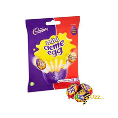 Creme Eggs Mini Egg- For Easter Egg Hunt Mini Eggs Bag 78g - Pack of 2