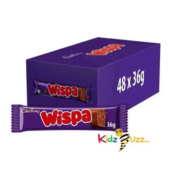 Wispa Chocolate Bar 48 X 36g (Pack Of 10 Full Box)